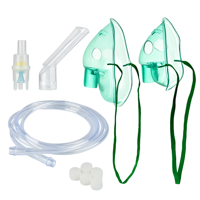 Medical ready stock inhaler nebulizer accessories adult and children Oxygen mask and mouthpiece Nebulizer Mask with Neb Kit