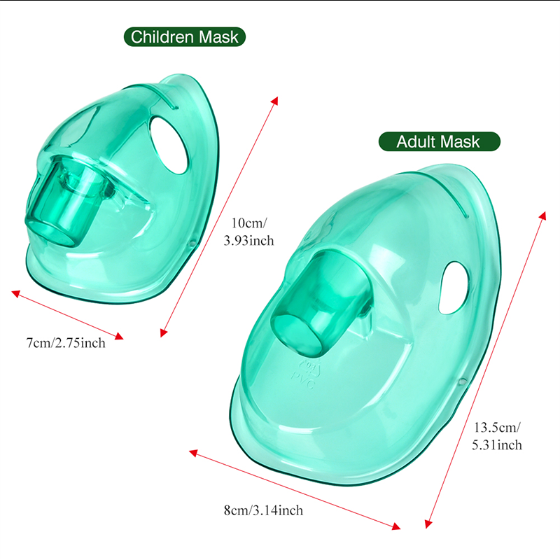 Medical ready stock inhaler nebulizer accessories adult and children Oxygen mask and mouthpiece Nebulizer Mask with Neb Kit