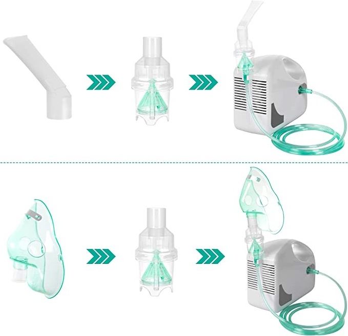 Homecare PVC Children And Adult High Efficiency Kit Disposable  bottle oxygen Medical nebulizer kits mask and mouthpiece