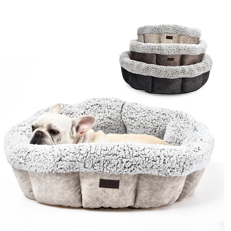 Self Warming Fleece Soft Plush Winter Pet Cushion Mat Removable Cover Cat Dog Bed