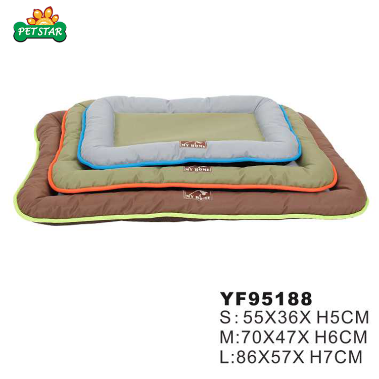 Fabric Novelty Shaped Sleeping Dog Bed Insert Waterproof