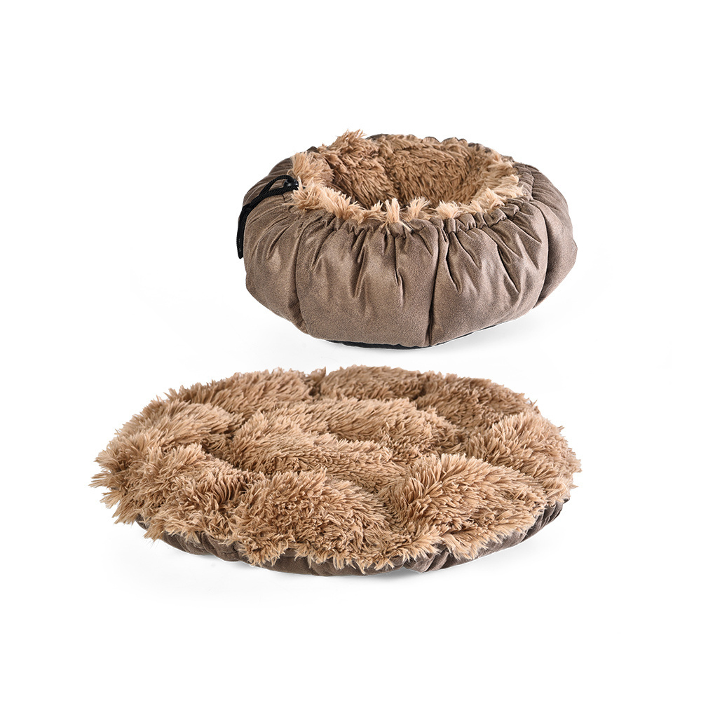 New Design Wholesale Warm Soft Dog Cat Bed Bear Paw Shape Multifunctional Pet Beds