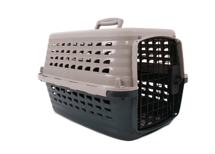 Wholesale Luxury Plastic Fashion Airline Approved Pet Transport Box Cat Cage Dog Travel Carrier