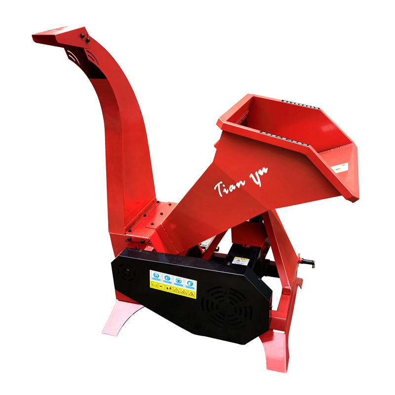 New design top quality tractor PTO drive wood chipper shredder model TY-300T with CE EPA ISO Certification