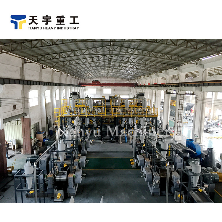 Scrap Second Hand Tyre Used Rubber Tires Recycling Machines For Rubber Powder Automatic Waste Tire Recycling Machinery Equipment