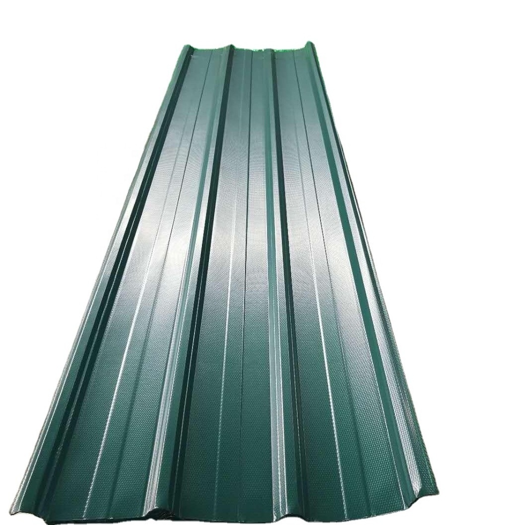 factory GL corrugated prepainted galvalume steel roofing sheet