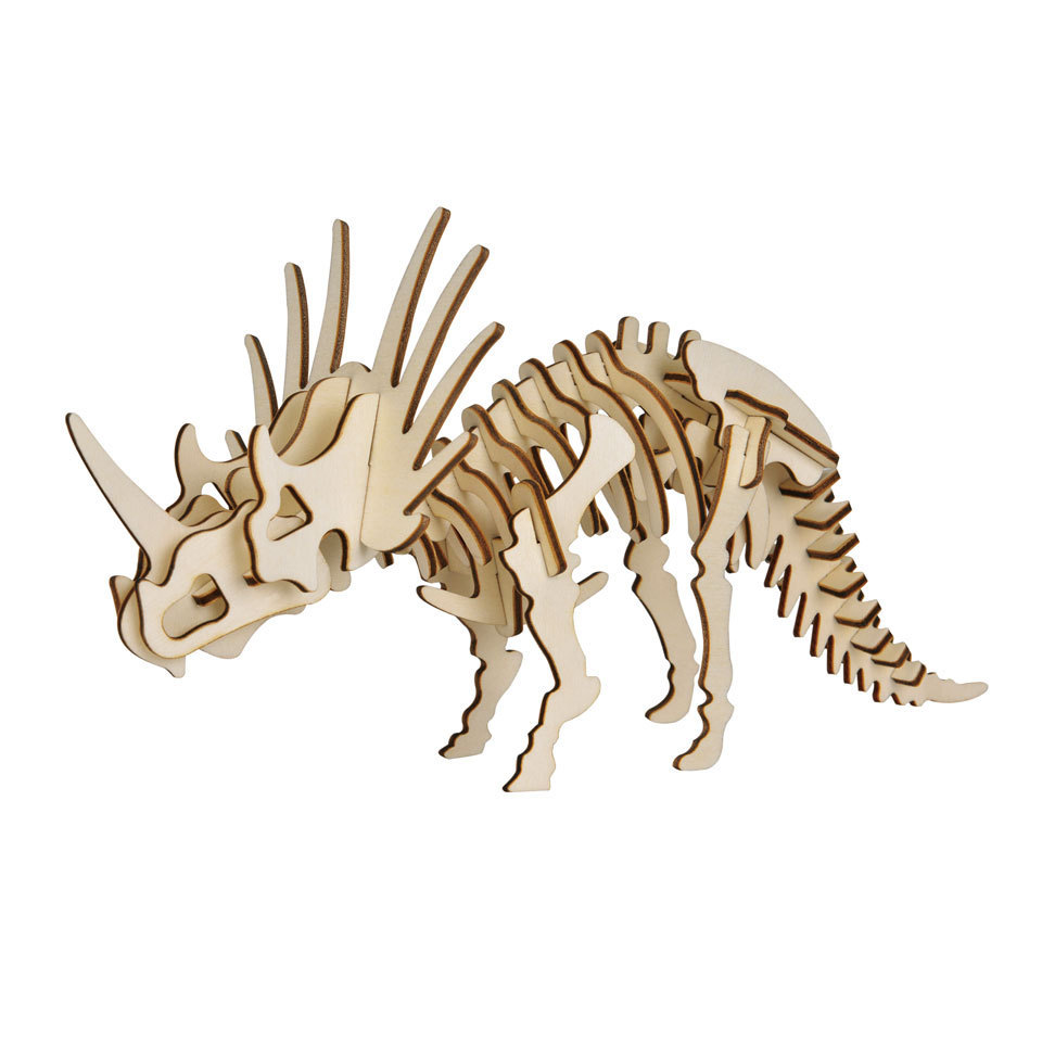 Factory Price Wholesale Wooden Animal Puzzles Toys for Kids 3D Wooden Jigsaw Dinosaur Puzzles for Baby Toddler Educational Toys