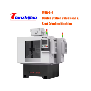 Highly Automated Double Station Valve Head Seat Grinding Machine Special for Machinery Manufacturing Industry Valve Grinder