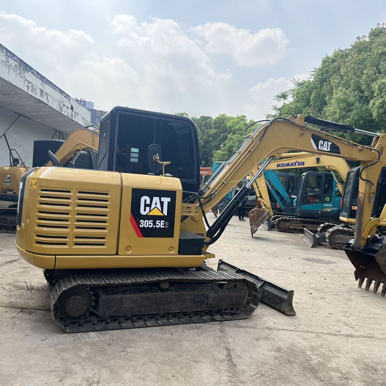 CAT EPA Engine Japan excavator machine 3 ton 4 ton 5 ton excavator for sale