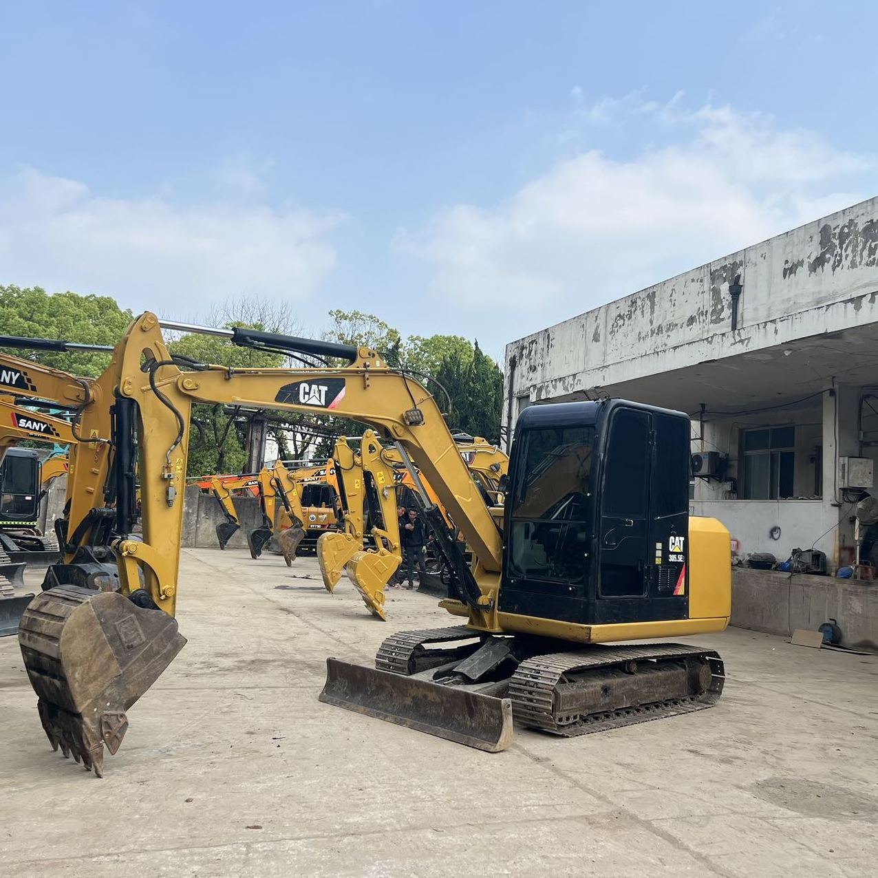 CAT EPA Engine Japan excavator machine 3 ton 4 ton 5 ton excavator for sale