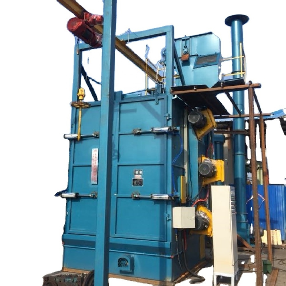 Q3710 Hook Rotation Type Aluminum Alloy Wheels Shot Blasting Machine