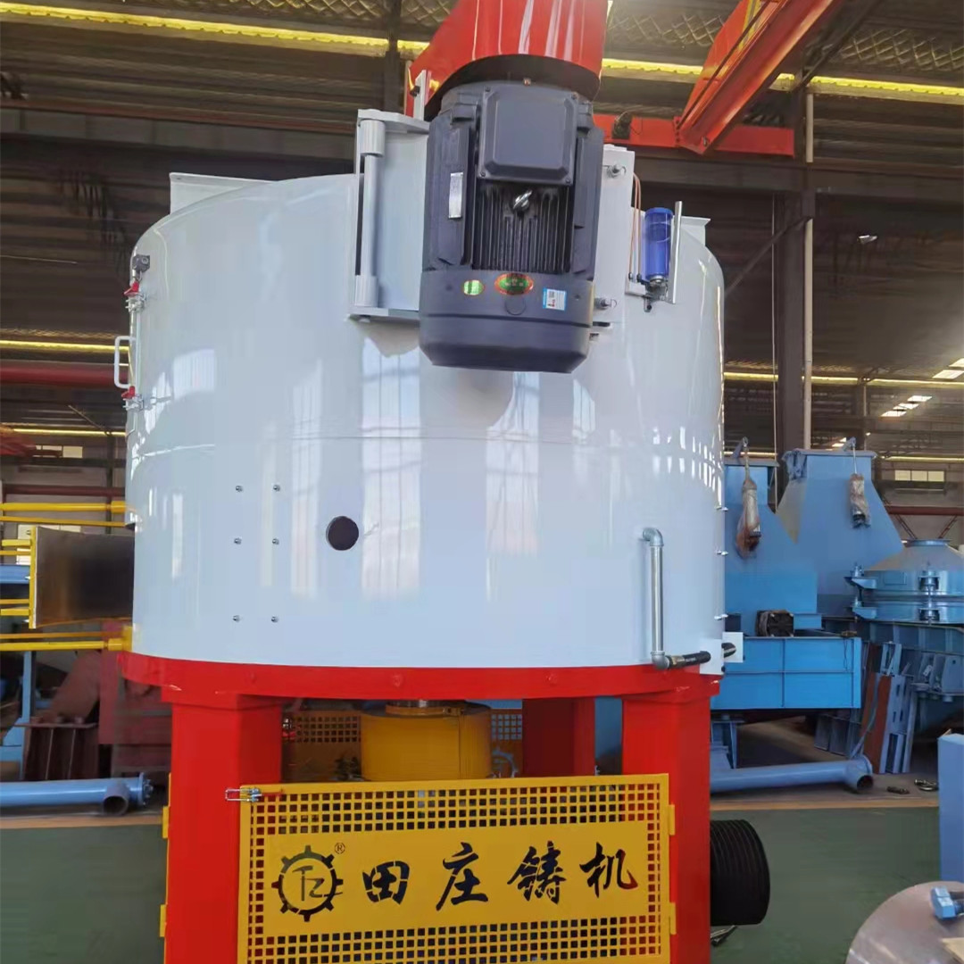 High Efficiency Double Rotor Sand Mixer Muller for Green Sand Molding Plant