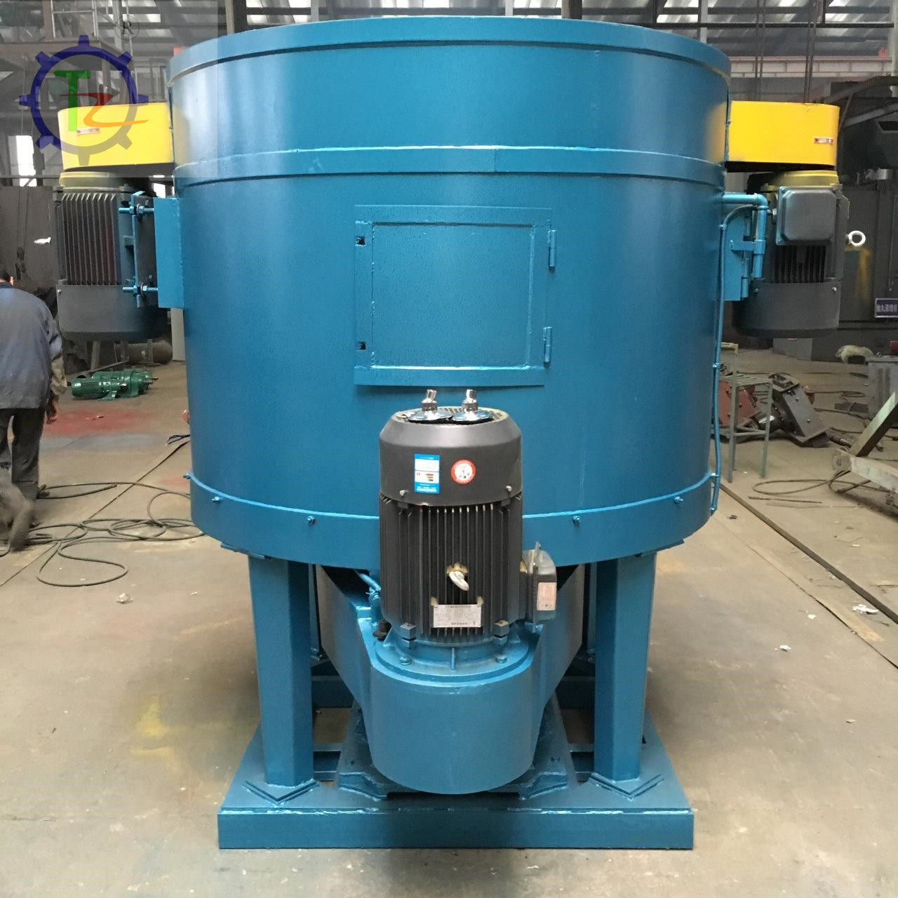 S11 Series Green Sand Mixing Muller/Casting Equipment Wheel Rolling Type Sand Mixer Machine