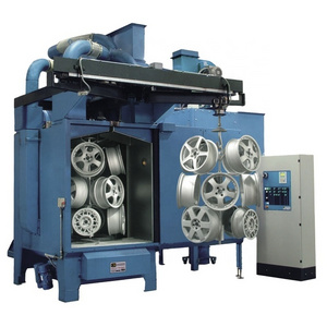 Q3710 Hook Rotation Type Aluminum Alloy Wheels Shot Blasting Machine