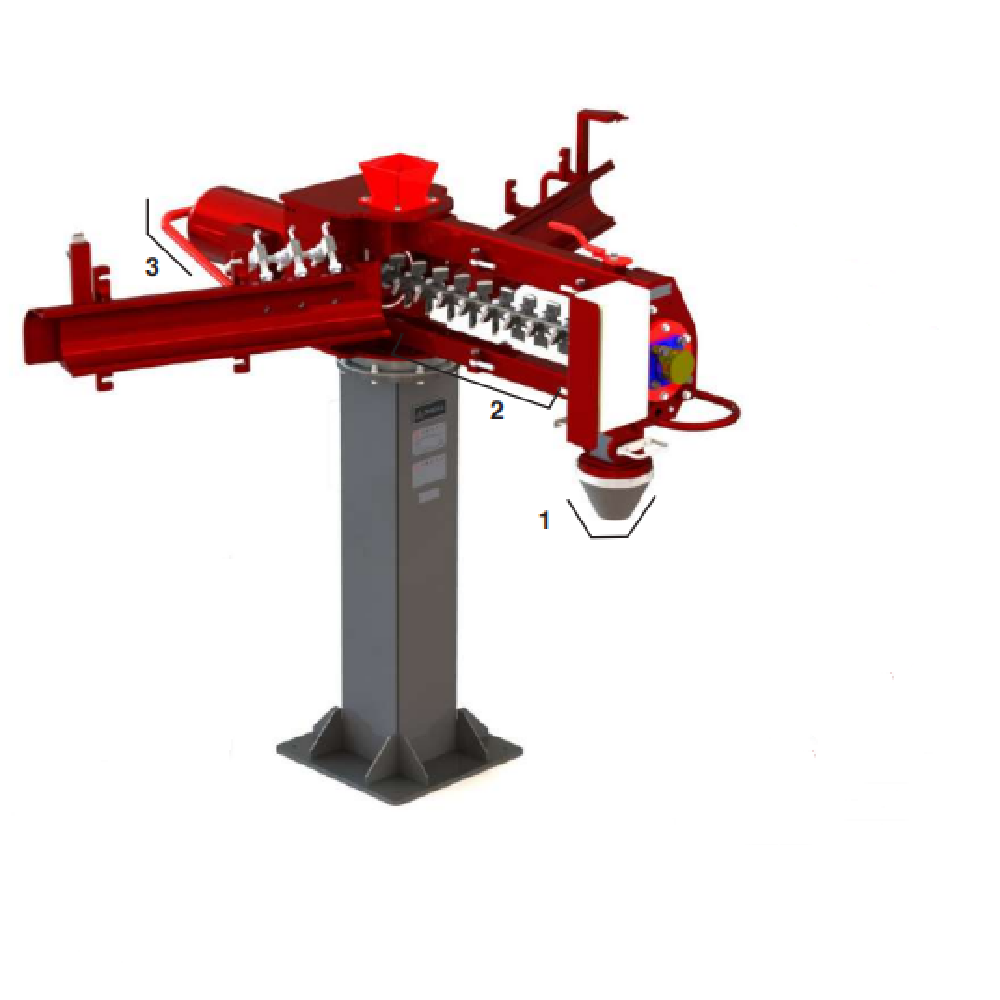 S24 Series Fixed Single Arm Resin Sand Mixer