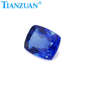 Synthetic Blue Cobalt Spinel Natural Cushion Cut Loose Gemstones