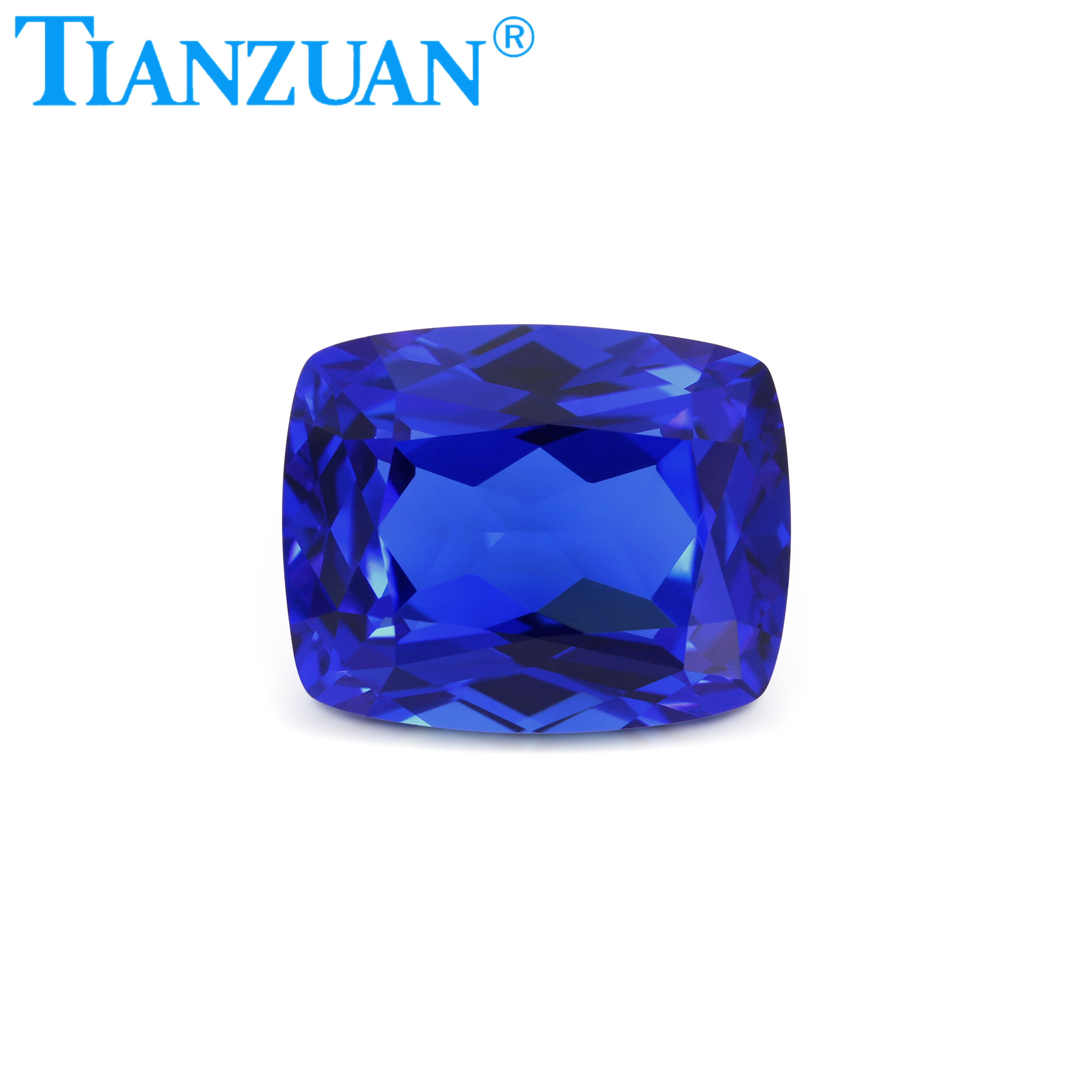 Synthetic Blue Cobalt Spinel Natural Cushion Cut Loose Gemstones