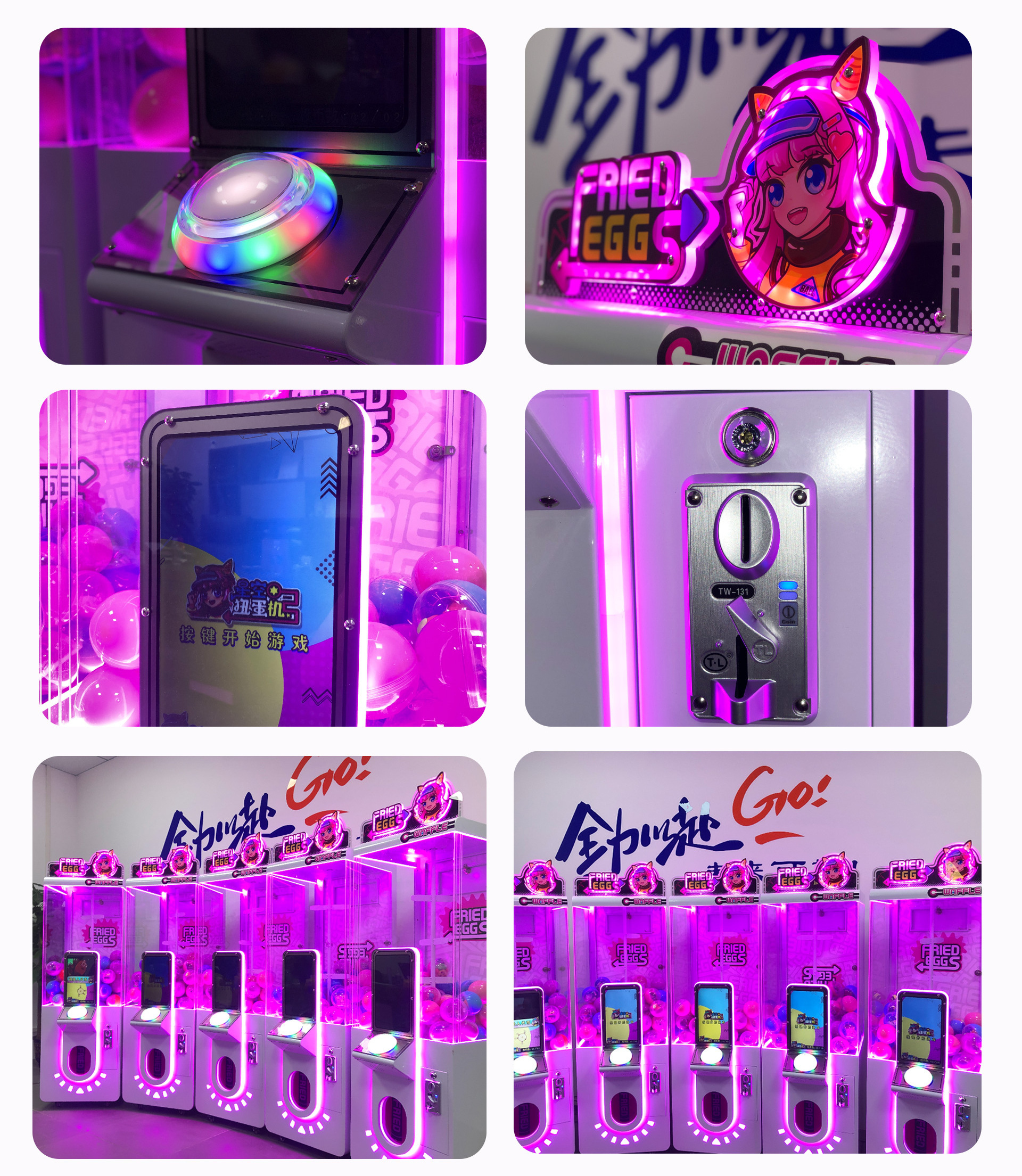 Low price and quality guaranteed gashapon vending commercial children's coin-operated game machine