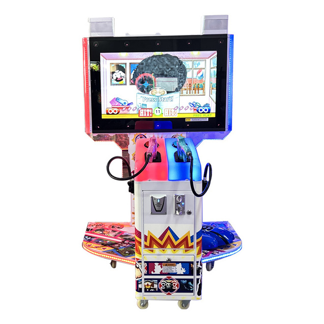 2023 Indoor Sports Amusement Park 42 Inch Arcade Game Two Players Shooter Gun Game Machine For Sale