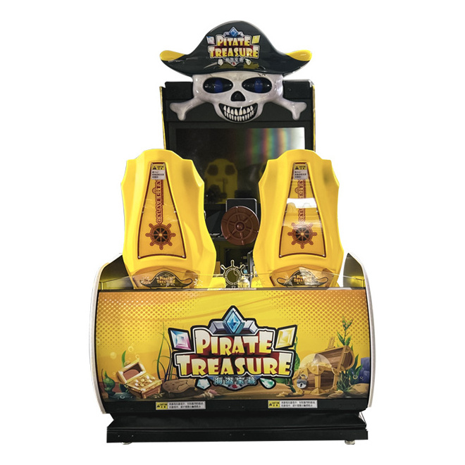 2023 Indoor Large-scale Entertainment Pirate treasure Coin Operated 42 LCD 2 Players Arcade Game Shooting Game Machine For Sale