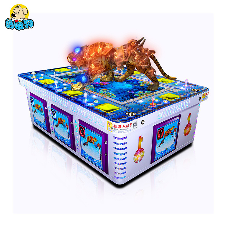 New manufacturer's direct-selling hot selling 6 mermaid game table/fish game cabinet/shooting fish game cabinet