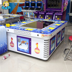 New manufacturer's direct-selling hot selling 6 mermaid game table/fish game cabinet/shooting fish game cabinet