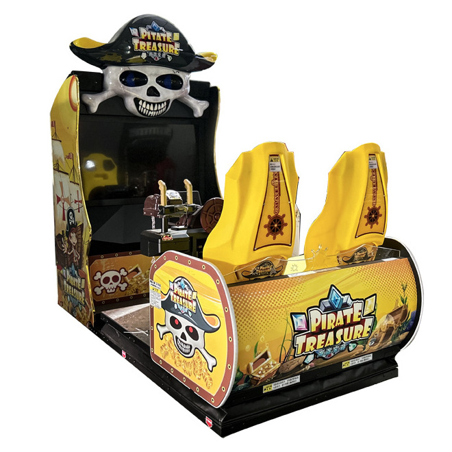 2023 Indoor Large-scale Entertainment Pirate treasure Coin Operated 42 LCD 2 Players Arcade Game Shooting Game Machine For Sale