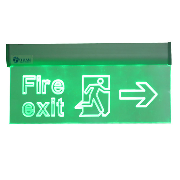 Factory Direct Chinese Manufacturer New Style Self Luminous Fire Exit Emergency Light