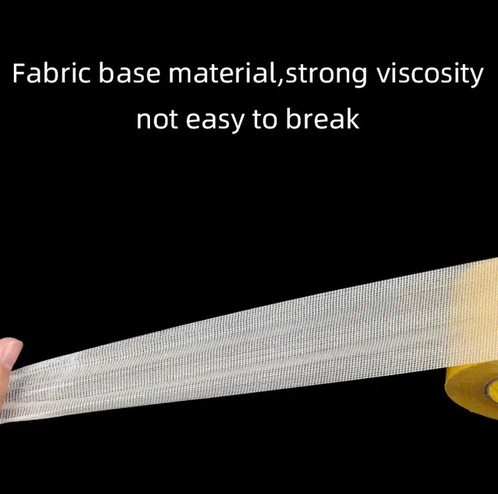 hot-melt glue Fashion Fixing Fabric Heavy Duty Joint high quality Double Sided Cloth Carpet Tape