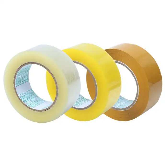 BOPP Sealing Clear Box Adhesives Transparent Sticky Carton Custom Shipping Customized Packaging Packing Tape