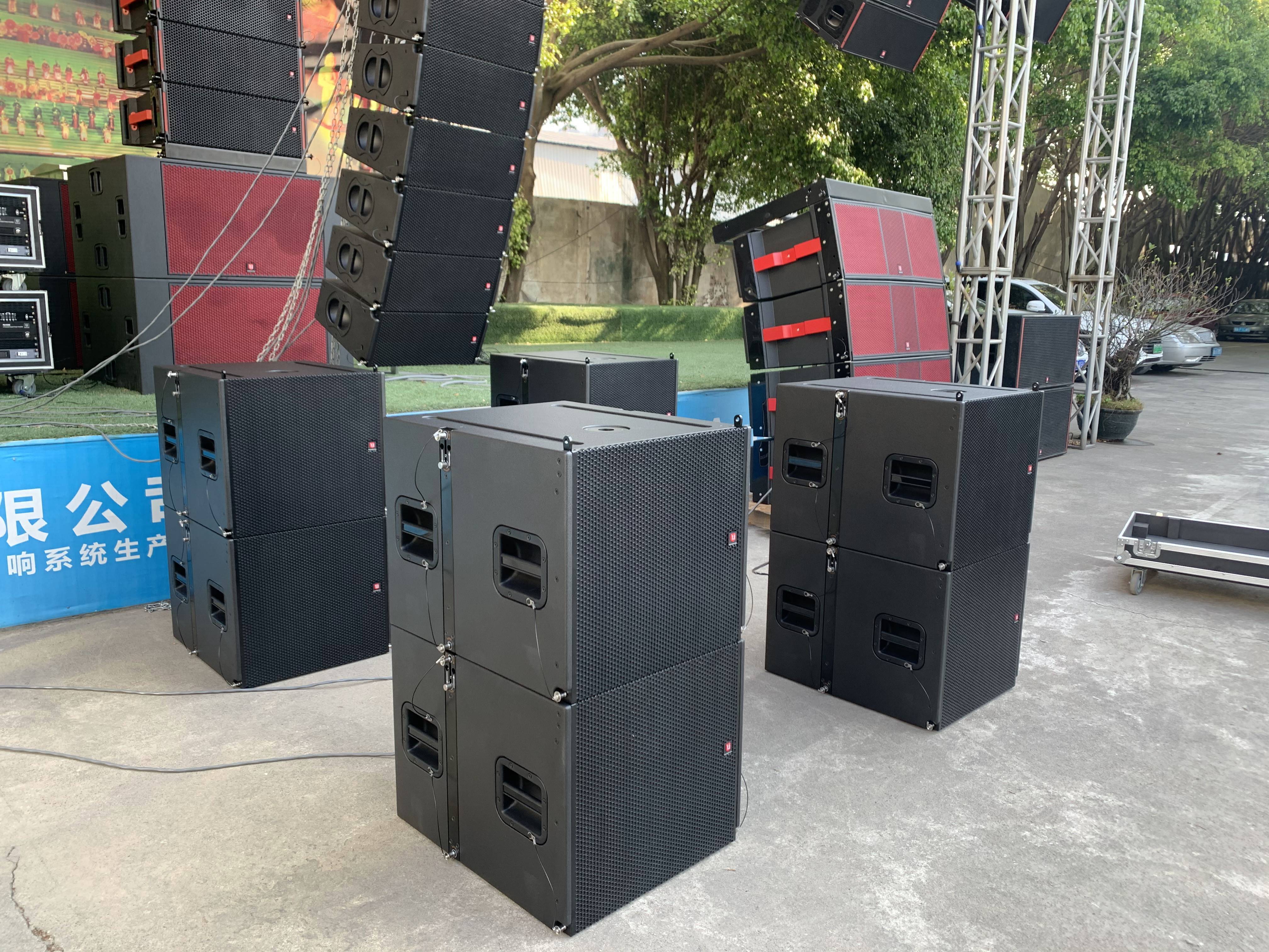 T.I Pro Audio Single 18'' line array sub 800W RMS professional sound system subwoofer for event