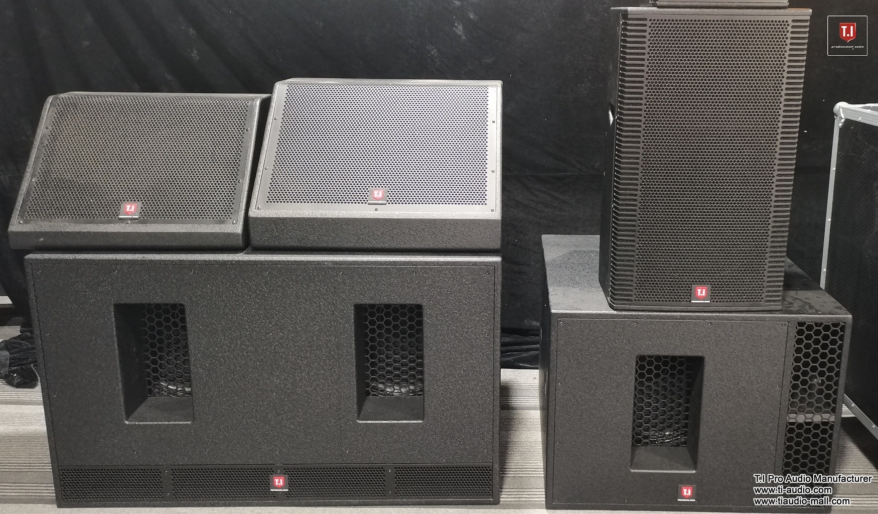 T.I Pro Audio pa system outdoor concert sound system 10 inch sound audio speaker box video power speakers for sale