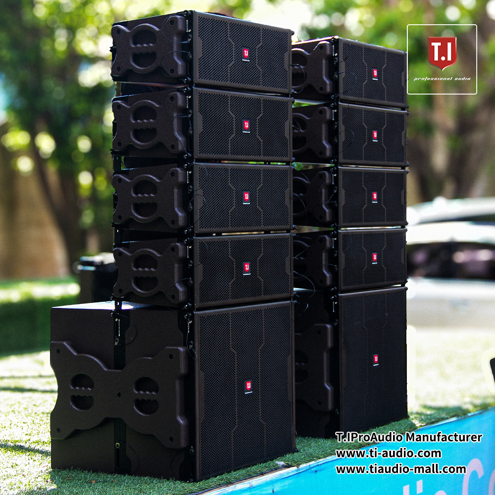 speaker subwoofer double 5 inch line array speaker sound system subwoofer amplifier audio speakers