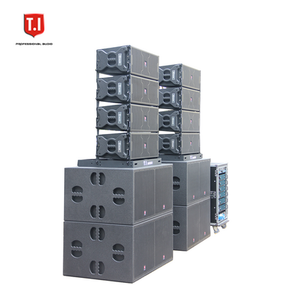 Professional act pro audio line array passive dual 10 inch three way sound equipment column speaker line array