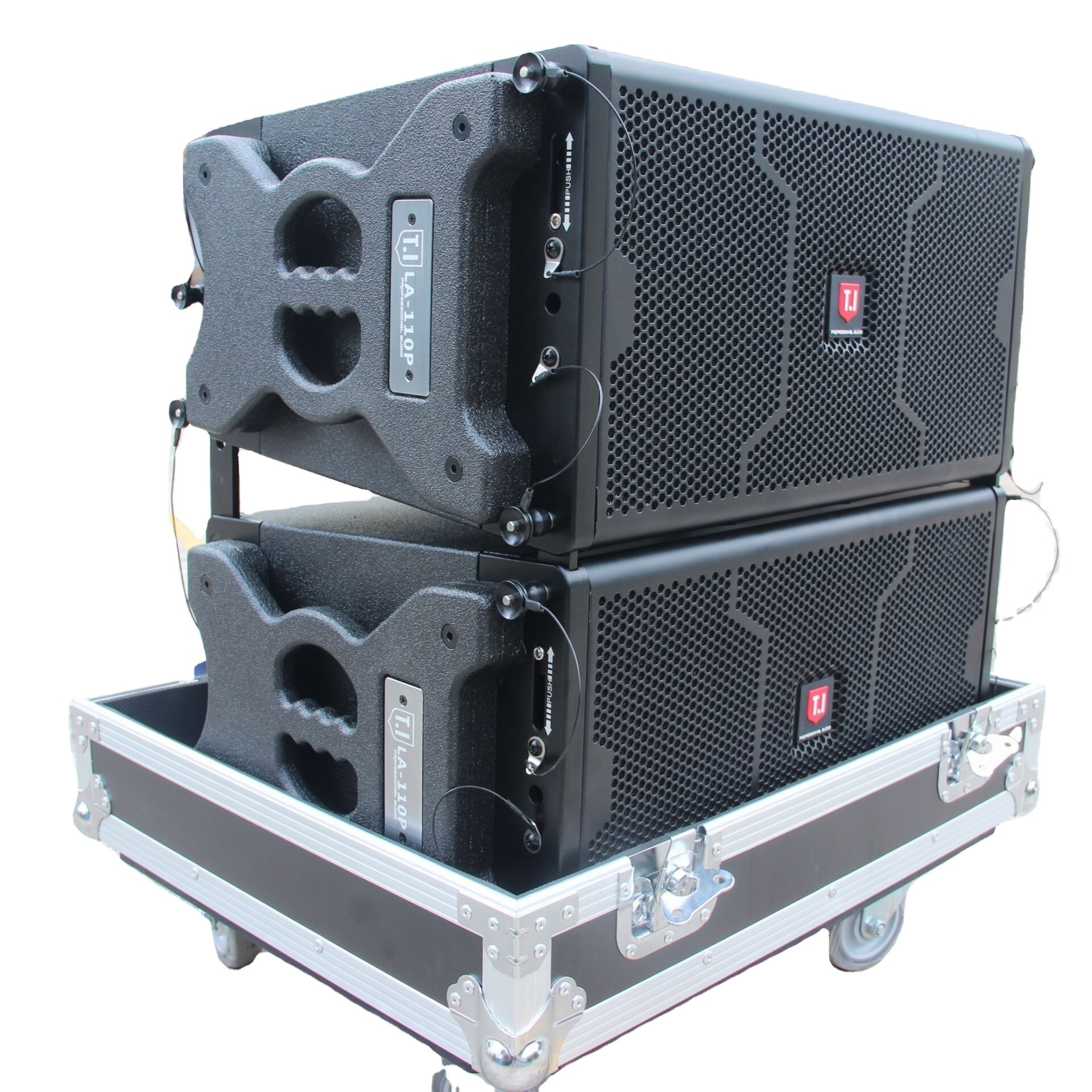 line array LA 110 single 10 inch system speakers audio system portable line speaker array with 18 subwoofer  sound system