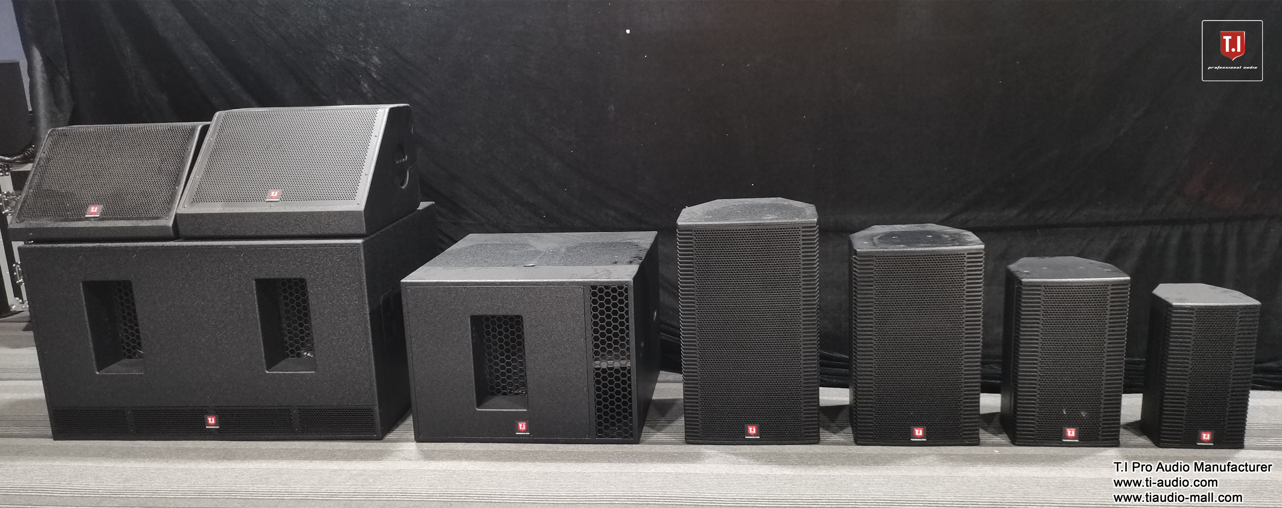 T.I Pro Audio pa system outdoor concert sound system 10 inch sound audio speaker box video power speakers for sale