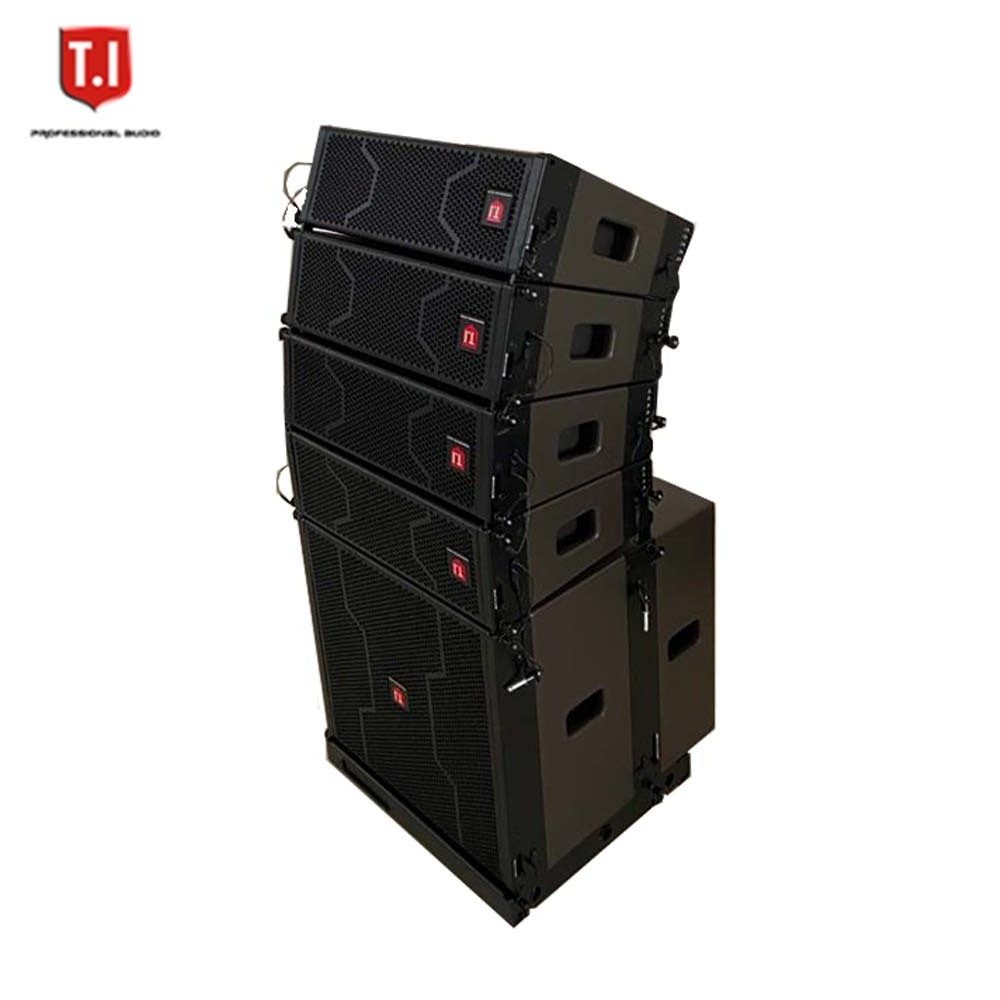 Professional Large Stage Dual 5-Inch Two-Way Audio Sound Speakers Passive Line Array System for Sound Reinforcement