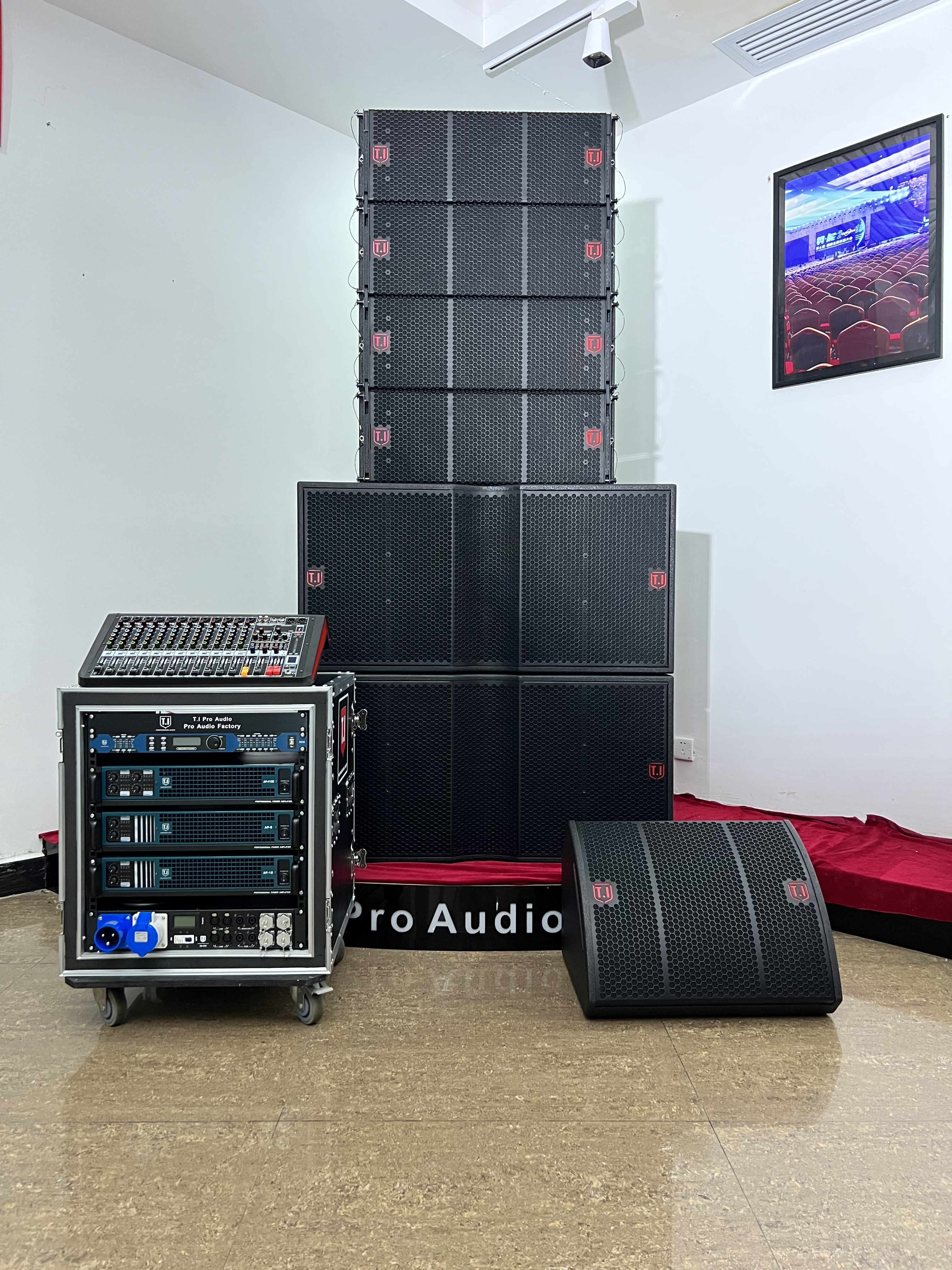 HOT selling speaker pro 210 line array sound system professional audio dj equipment stage equipment system line arrays for sale