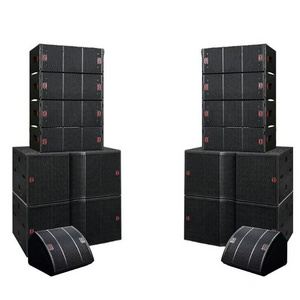 Professional Outdoor Audio Sound Equipment Passive Dual 10 Inch 2-Way Line Array Speaker with Powered 18-Inch Module Subwoofer