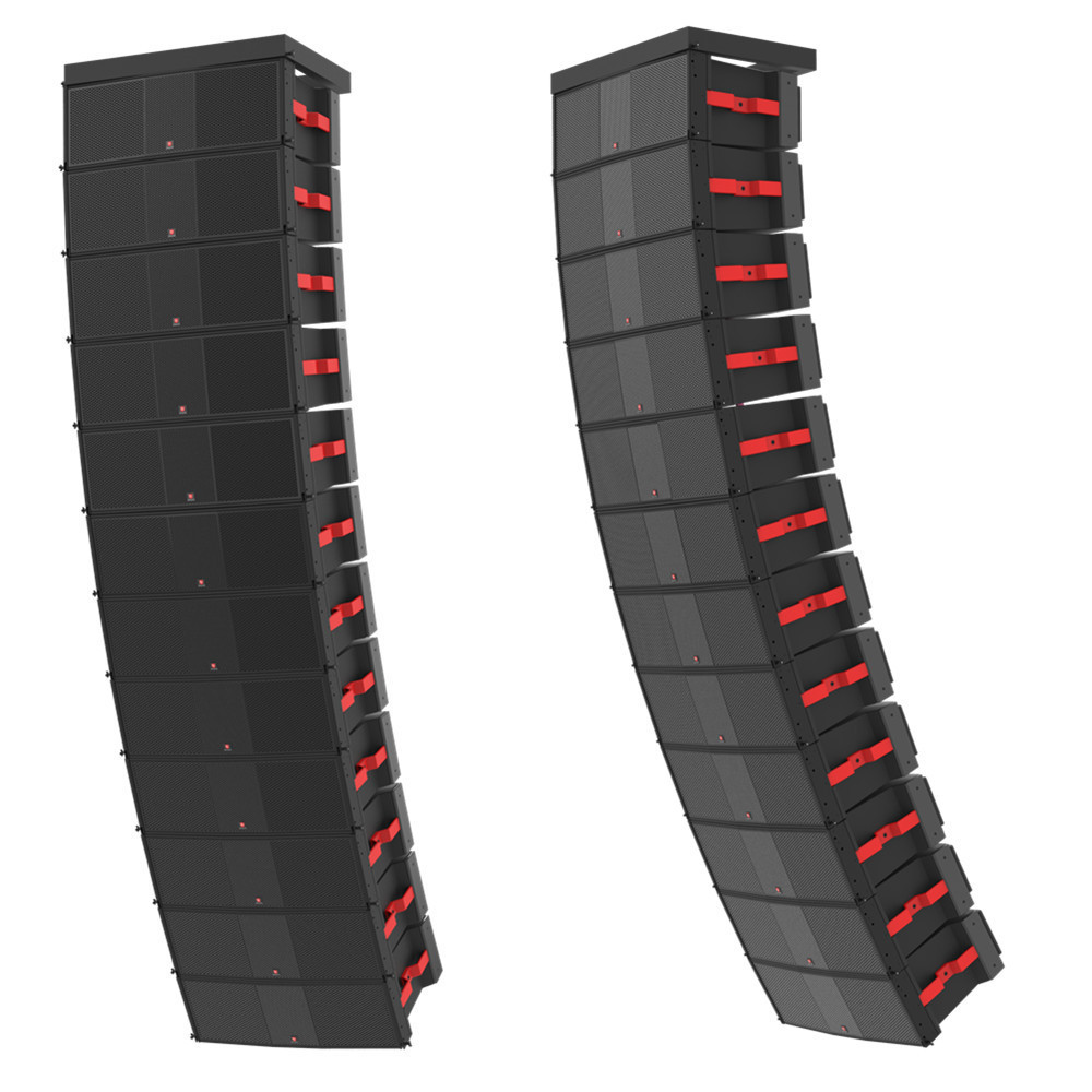 Dual 12 inch 3 way line array speaker professional audio suitable for large-scale sound reinforcement and concerts