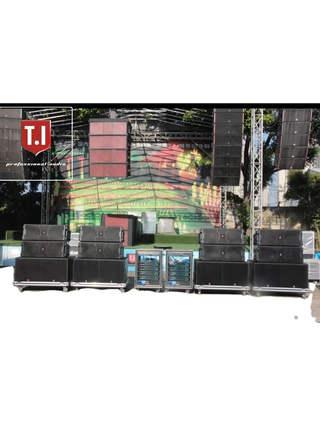 professional lighting designers association DJ  radio  jockey  professional speakers dual 12 inch line array speaker