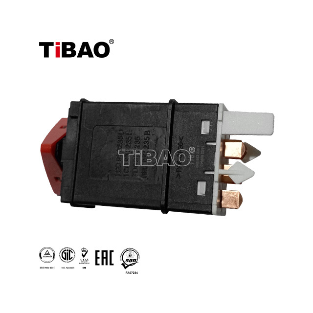 TiBAO Car Hazard Warning Light Switch for VW POLO TRANSPORTER 6N0953235C 1C0953235D 6N0 953 235 B