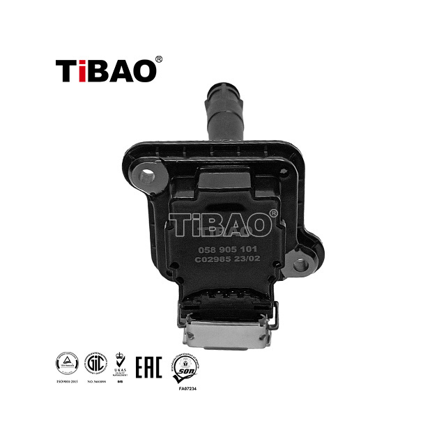 TiBAO Auto Ignition Coil for Audi A1 A3 A4 B5 A6 C5 A8 TT VW POLO SHARAN TIGUAN BENZ SPRINTER Seat 058905101 058905105