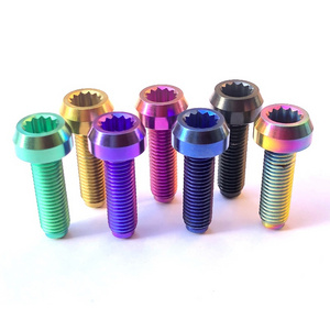 BBS M7 titanium split rims screw 12 point titanium bolts for car wheel Ti6Al4V