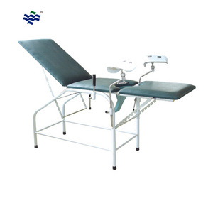 Oem& Odm Black Exam Table Stirrups Hospital Portable Exam Table With Stirrups