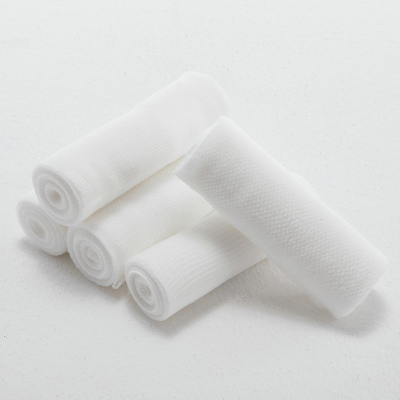 Oem medical PBT elastic Roll gauze conforming sterile gauze bandage for burns