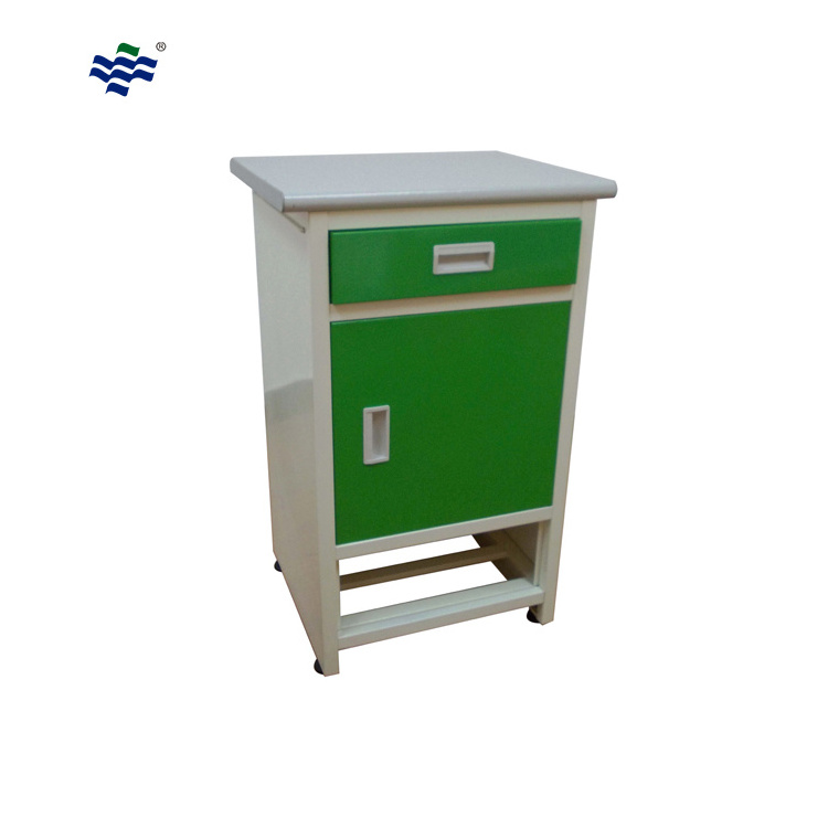 Hospital Furniture Medical Bedside Cabinet Bedstand Steel Cabinet