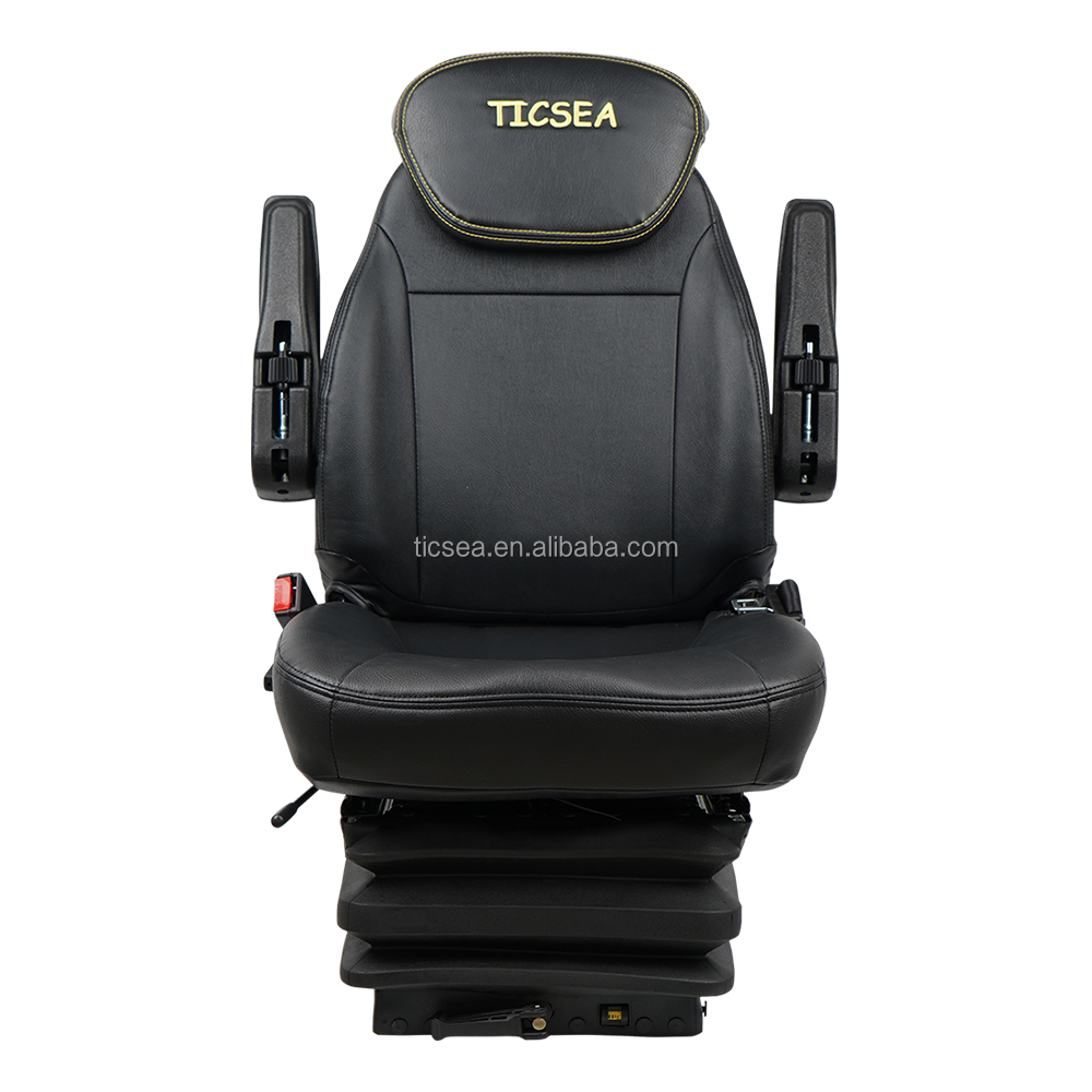 Grammer Style Luxury Mechanical Suspension Tractor Seat  with Adjustable Weight Suspension