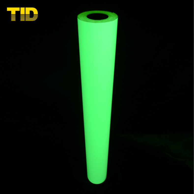 China Factory Glow In The Dark Luminous Sticker Paper