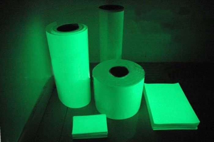 PVC Printable Glow In The Dark Vinyl Sticker